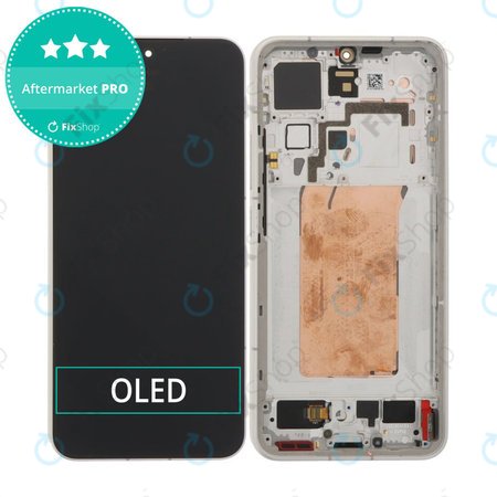 Xiaomi 15 5G - LCD zaslon + zaslon osjetljiv na dodir + okvir (White) OLED
