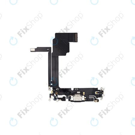 Apple iPhone 15 Pro Max - Konektor za punjenje + Flex kabel (Black Titanium)
