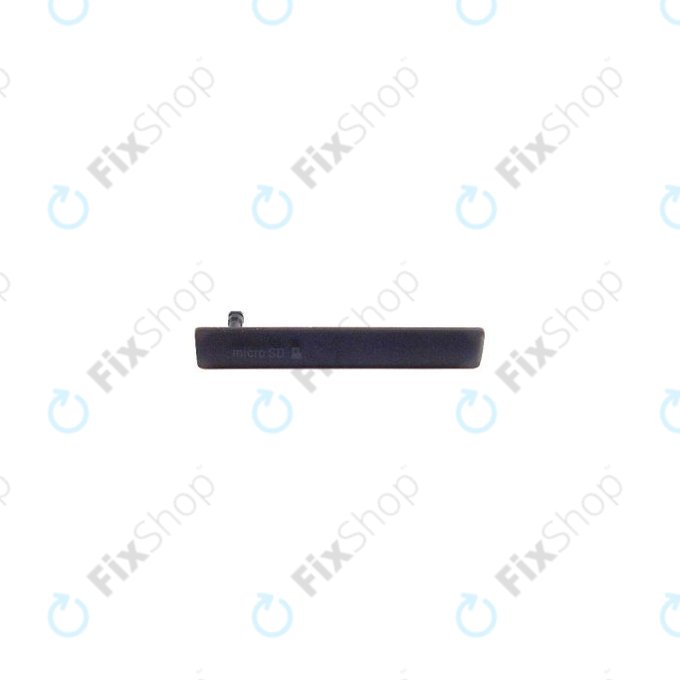 Sony Xperia Z3 Compact D5803 - Poklopac konektora za punjenje (crni)