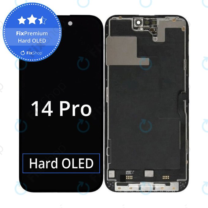 Apple iPhone 14 Pro - LCD zaslon + zaslon osjetljiv na dodir + okvir Hard OLED FixPremium