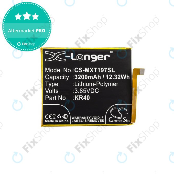 Motorola One Vision - Baterija KR40 3200mAh HQ