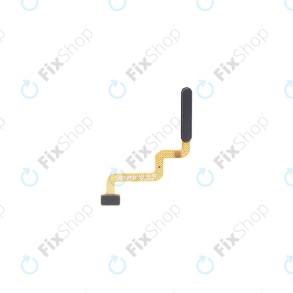 Samsung Galaxy A23 A236B - Senzor otiska prsta + savitljivi kabel (izvrsna crna) - GH96-15397A originalni servisni paket