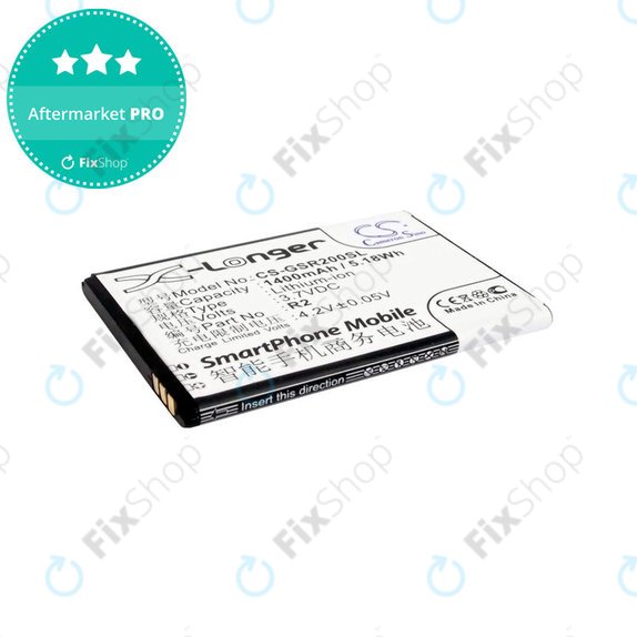 Baterija za Gigabyte Gsmart Roma, R2, Li-ion, 3.7V, 1400mAh, HQ