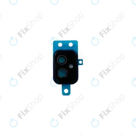 Asus ZenFone 8 - Stakleni okvir stražnje kamere (obsidian crna) - 13020-06381200 Originalni servisni paket