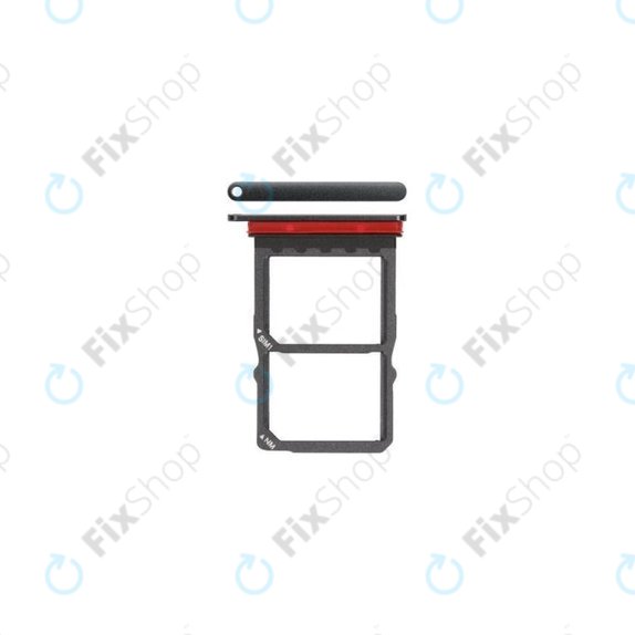 Huawei P30 - SIM + SD ladica (crna) - 51661LAL, 51661NQJ