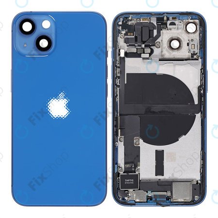 Apple iPhone 13 - Stražnje Maska s malim dijelovima (plavo)
