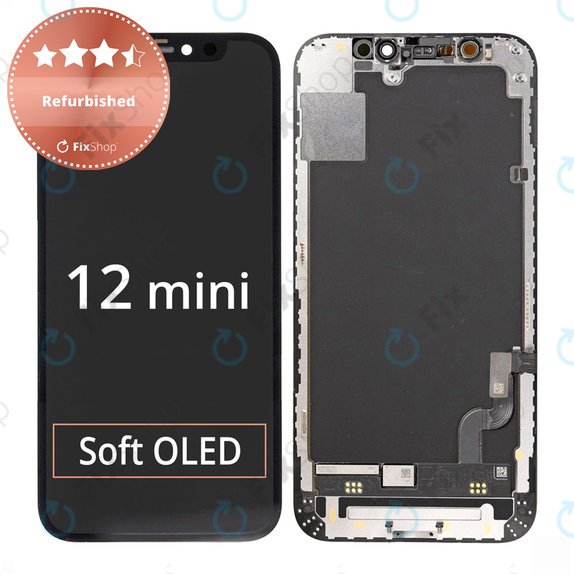 Apple iPhone 12 Mini - LCD zaslon + zaslon osjetljiv na dodir + okvir Refurbished