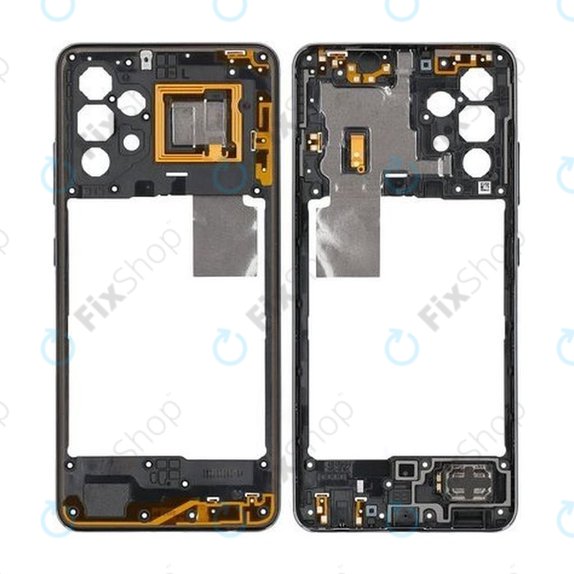 Samsung Galaxy A32 4G A325F - Srednji okvir (Fantastična crna) - GH97-26181A Originalni servisni paket