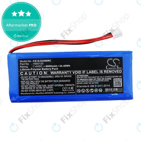 Baterija za DJI Inspire 1, 2, Phantom 3, 4, 6000mAh, Li-Pol, 7.4V, 1650120, HQ