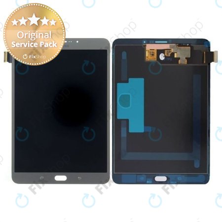 Samsung Galaxy Tab S2 8.0 LTE T715 - LCD zaslon + steklo na dotik (zlato) - GH97-17679C Genuine Service Pack