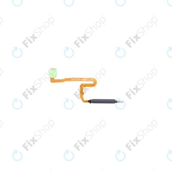 Xiaomi Redmi Note 10 Pro - Senzor otiska prsta + savitljivi kabel (crni)