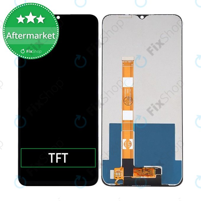 Realme Q2i - LCD zaslon + zaslon osjetljiv na dodir TFT