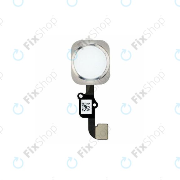Apple iPhone 6, 6 Plus - Tipka Home + fleksibilni kabel (srebrni)
