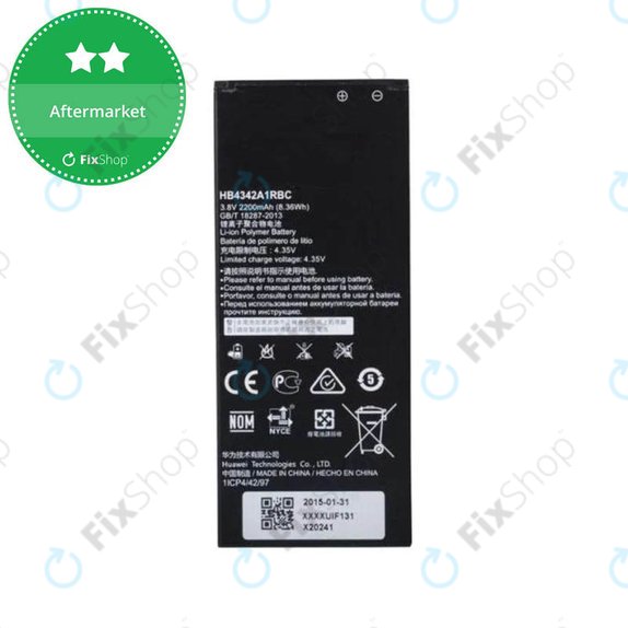 Huawei Y6 - Baterija HB4342A1RBC 2200mAh