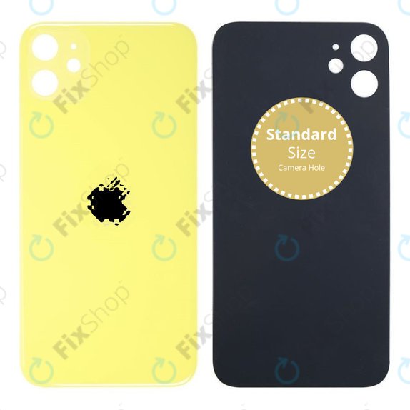 Apple iPhone 11 - Stražnje staklo kućišta (žuto)