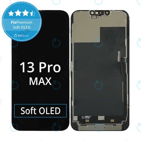 Apple iPhone 13 Pro Max - LCD zaslon + zaslon osjetljiv na dodir + okvir FixPremium Soft