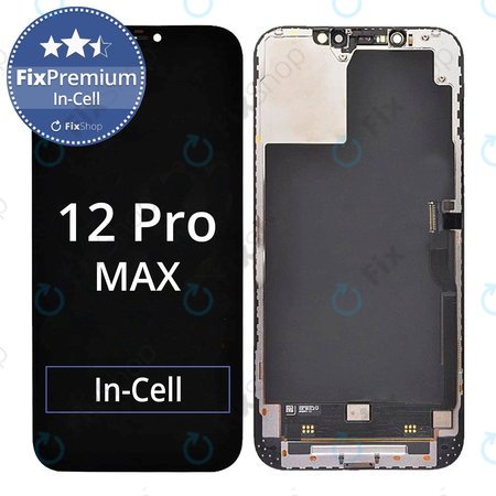 Apple iPhone 12 Pro Max - LCD zaslon + zaslon osjetljiv na dodir + okvir In-Cell FixPremium