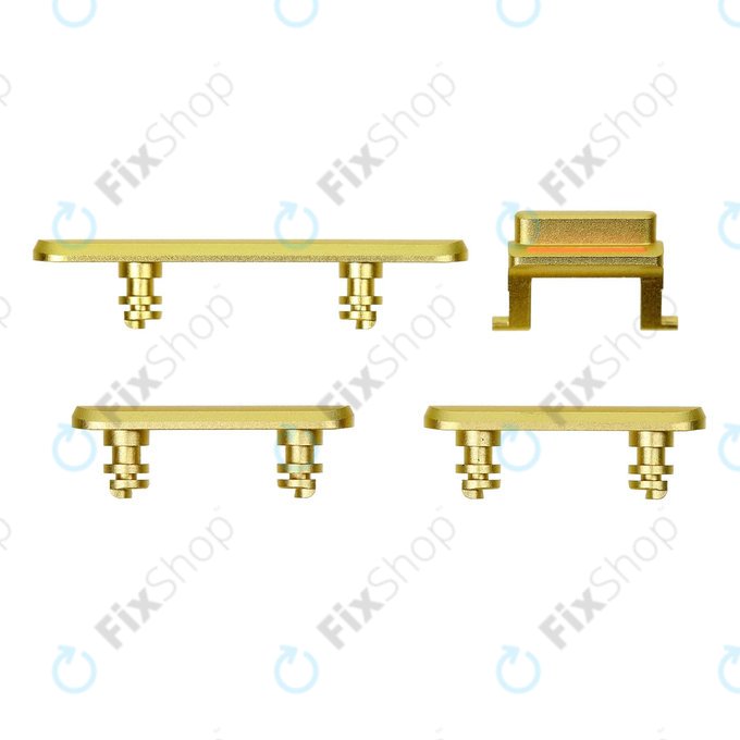 Apple iPhone 11 - Bočni gumbi (žuti)