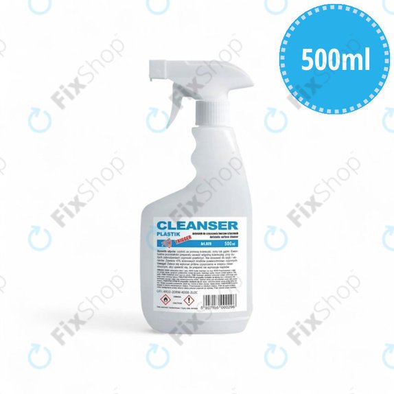 Čistač plastike, 500 ml, s raspršivačem