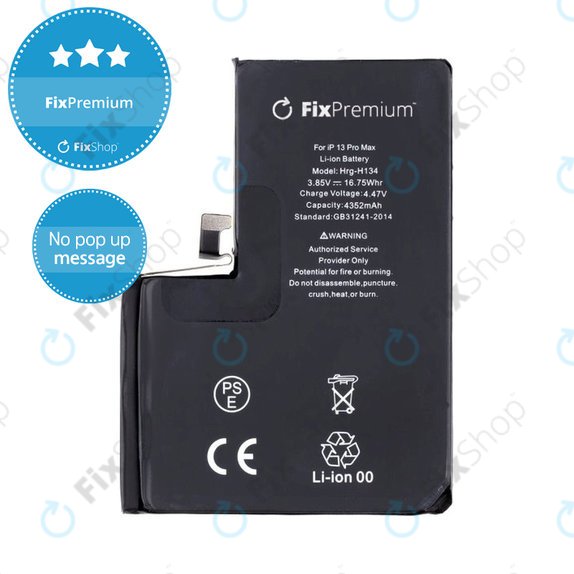 Baterija za iPhone 13 Pro Max, 4352mAh, DIAGNOSTIC