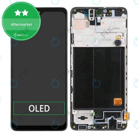 Samsung Galaxy A51 A515F - LCD zaslon + zaslon osjetljiv na dodir + okvir OLED Aftermarket (ploča male veličine)