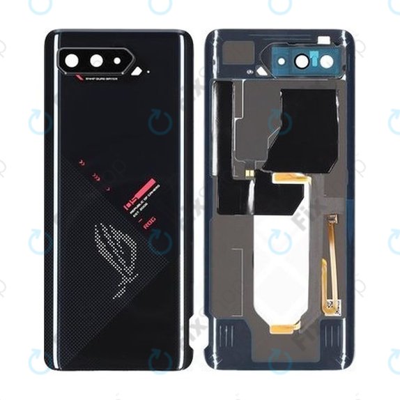 Asus ROG Phone 5s. 5s Za ZS676KS - Poklopac baterije (crni) - 90AI0091-R7A021 Originalni servisni paket