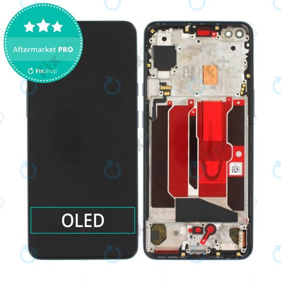 OnePlus Nord - LCD zaslon + zaslon osjetljiv na dodir + okvir (Gray Onyx) OLED