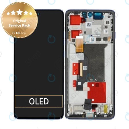 Motorola Edge 60 Pro - LCD zaslon + zaslon osjetljiv na dodir + okvir (Dazzling Blue) - 5D68C30046 Genuine Service Pack