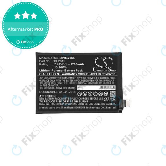 Oppo Reno 4 - Baterija BLP811 1700mAh HQ