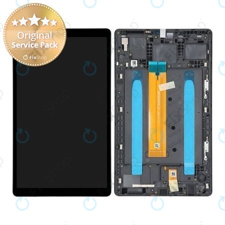 Samsung Galaxy Tab A7 Lite LTE T225 - LCD zaslon + zaslon osjetljiv na dodir + okvir (sivo) - GH81-20632A Originalni servisni paket