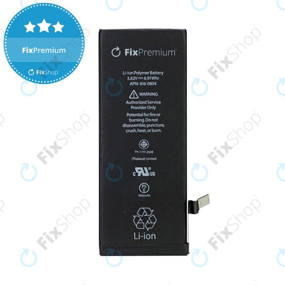 Baterija za iPhone 6, 1810mAh, FixPremium