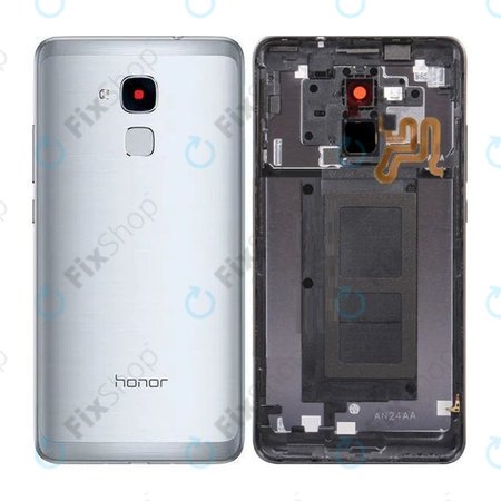 Huawei Honor 7 Lite Dual (NEM-L21) - Poklopac baterije + čitač otiska prsta (srebrni)