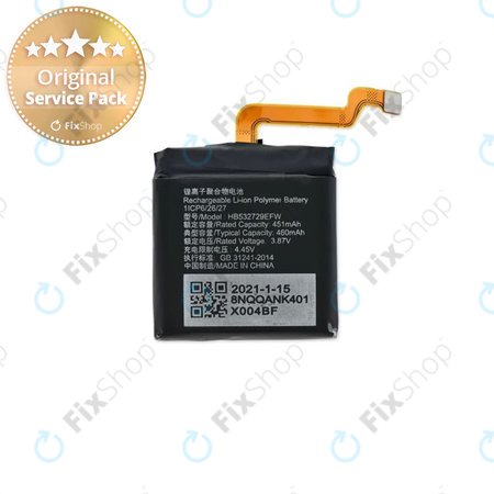 Huawei Watch 3 Galileo-L11E - Baterija HB532729EFW 460mAh - 24023573 Genuine Service Pack