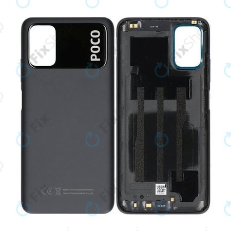 Xiaomi Poco M3 - Poklopac baterije (Power Black) - 55050000L39X Originalni servisni paket