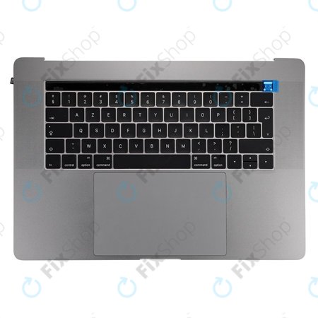 Apple MacBook Pro 15" A1707 (Late 2016 - Mid 2017) - Gornji okvir tipkovnice + Tipkovnica UK + Mikrofon + Trackpad + Zvučnici (Space Gray)