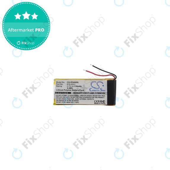 Apple iPod Nano (6. generacija) - Baterija 616-0531 110mAh HQ