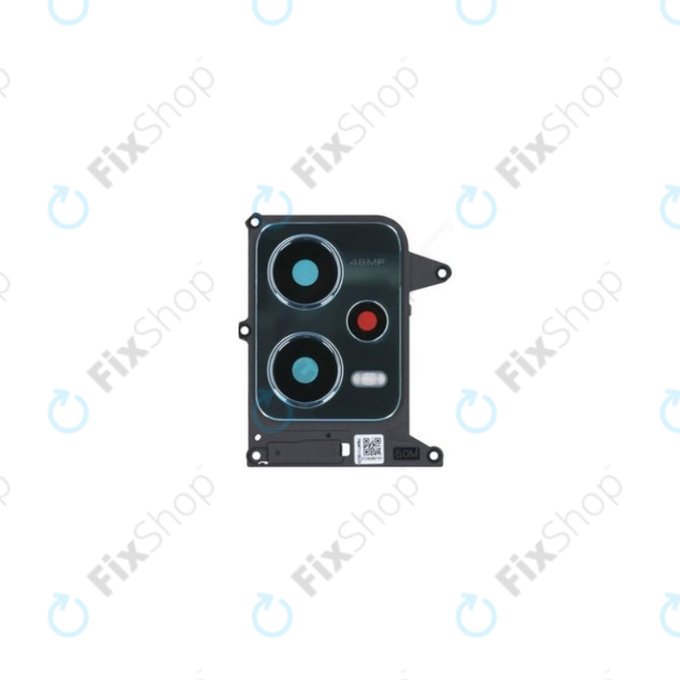 Xiaomi Redmi Note 12 5G - Leća stražnje kamere + okvir (ledeno plava) - Originalni servisni paket