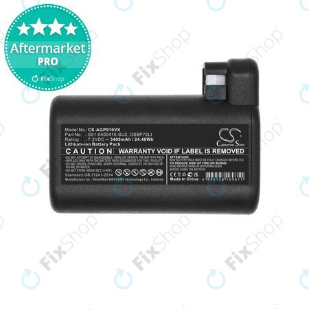 AEG RX-serija, Electrolux E, P-serija - Baterija S91-0400410-SU2, OSBP72LI, OSBP72LI25 3400mAh HQ