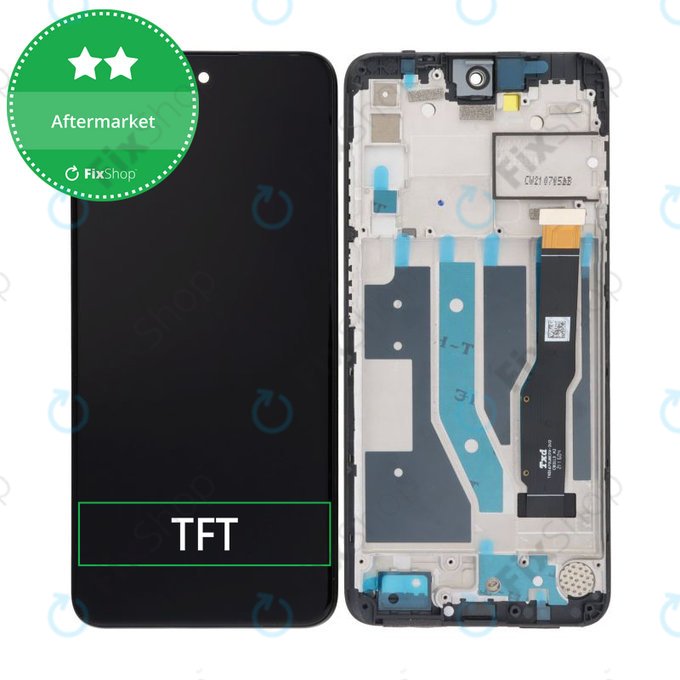 TCL 20L T774B T774H - LCD zaslon + zaslon osjetljiv na dodir + okvir TFT