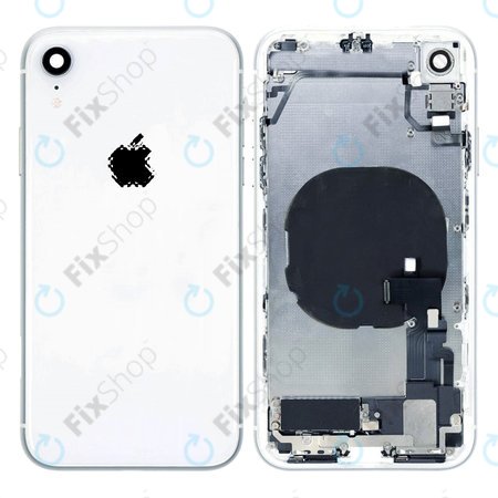 Apple iPhone XR - Stražnje Maska s malim dijelovima (bijelo)