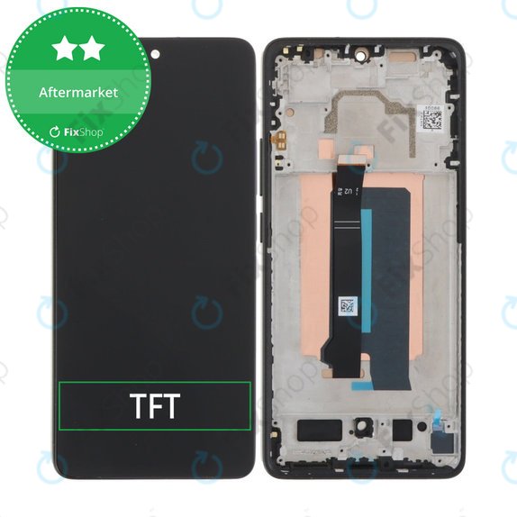 Xiaomi Poco X6 Pro - LCD zaslon + zaslon osjetljiv na dodir + okvir (Black) TFT