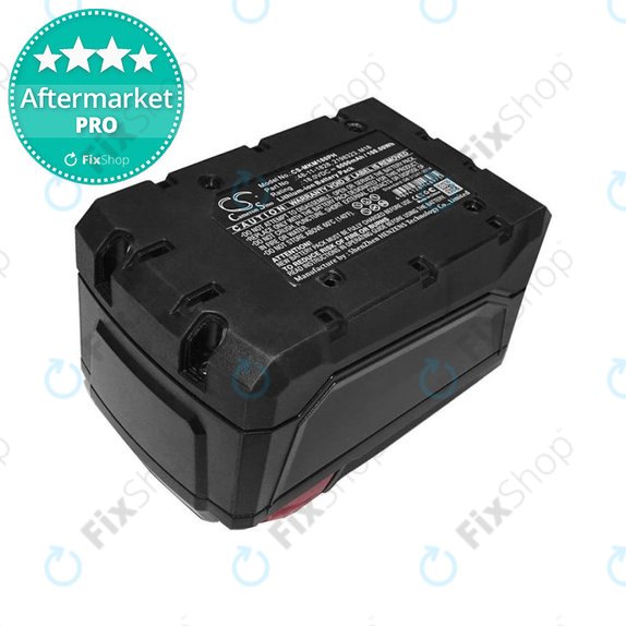 Milwaukee 2600-serija, 2700-serija, AG-125, C18, HD18, M12, M18 - Baterija YTB313 Li-Ion 18V 6000mAh HQ