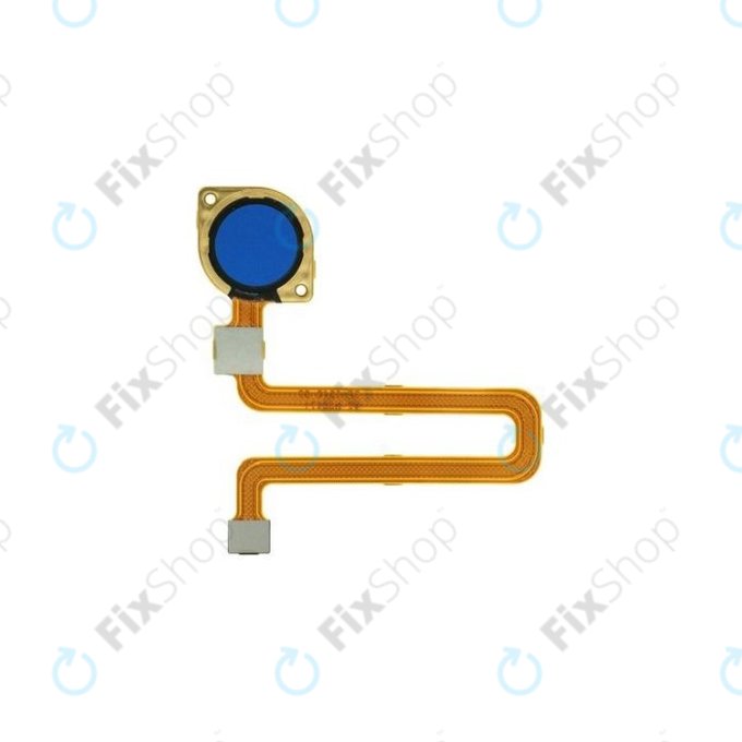 Xiaomi Redmi 9C - Senzor otiska prsta + Flex kabel (Twilight Blue)