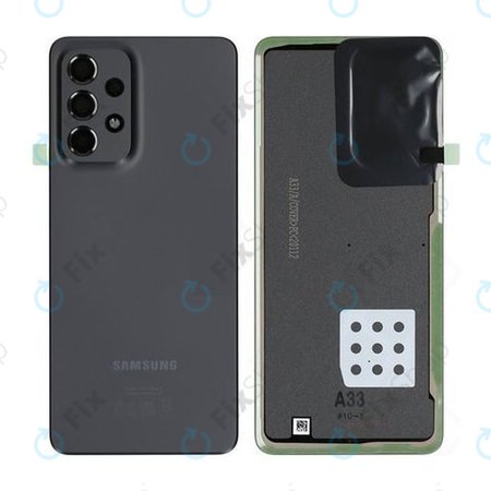 Samsung Galaxy A33 5G A336B - Poklopac baterije (crni) - GH82-28042A Originalni servisni paket