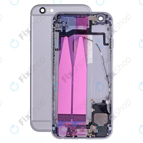 Apple iPhone 6S - Stražnje Maska s malim dijelovima (Space Grey)