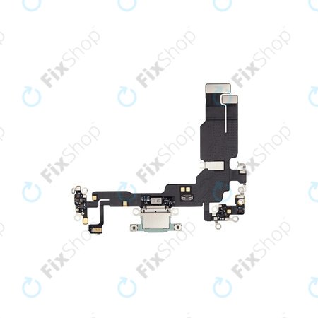 Apple iPhone 15 - Priključek za polnjenje + Flex kabel (Green)