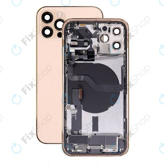 Apple iPhone 12 Pro - Stražnje Maska s malim dijelovima (zlato)