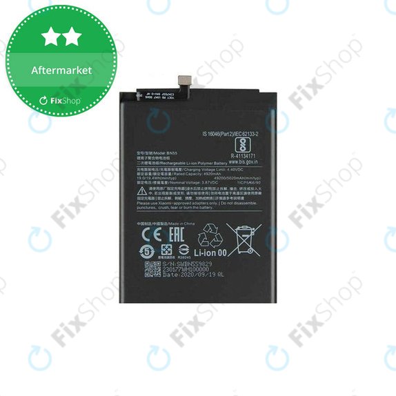 Xiaomi Redmi Note 9S - Baterija BN55 5020mAh
