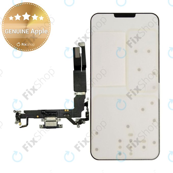 Konektor za punjenje + Flex kabel za iPhone 17 | Black | 923-13603 | Genuine Apple