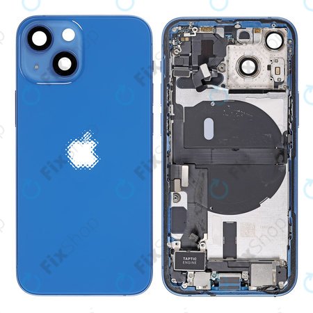 Apple iPhone 13 Mini - Stražnje Maska s malim dijelovima (plavo)